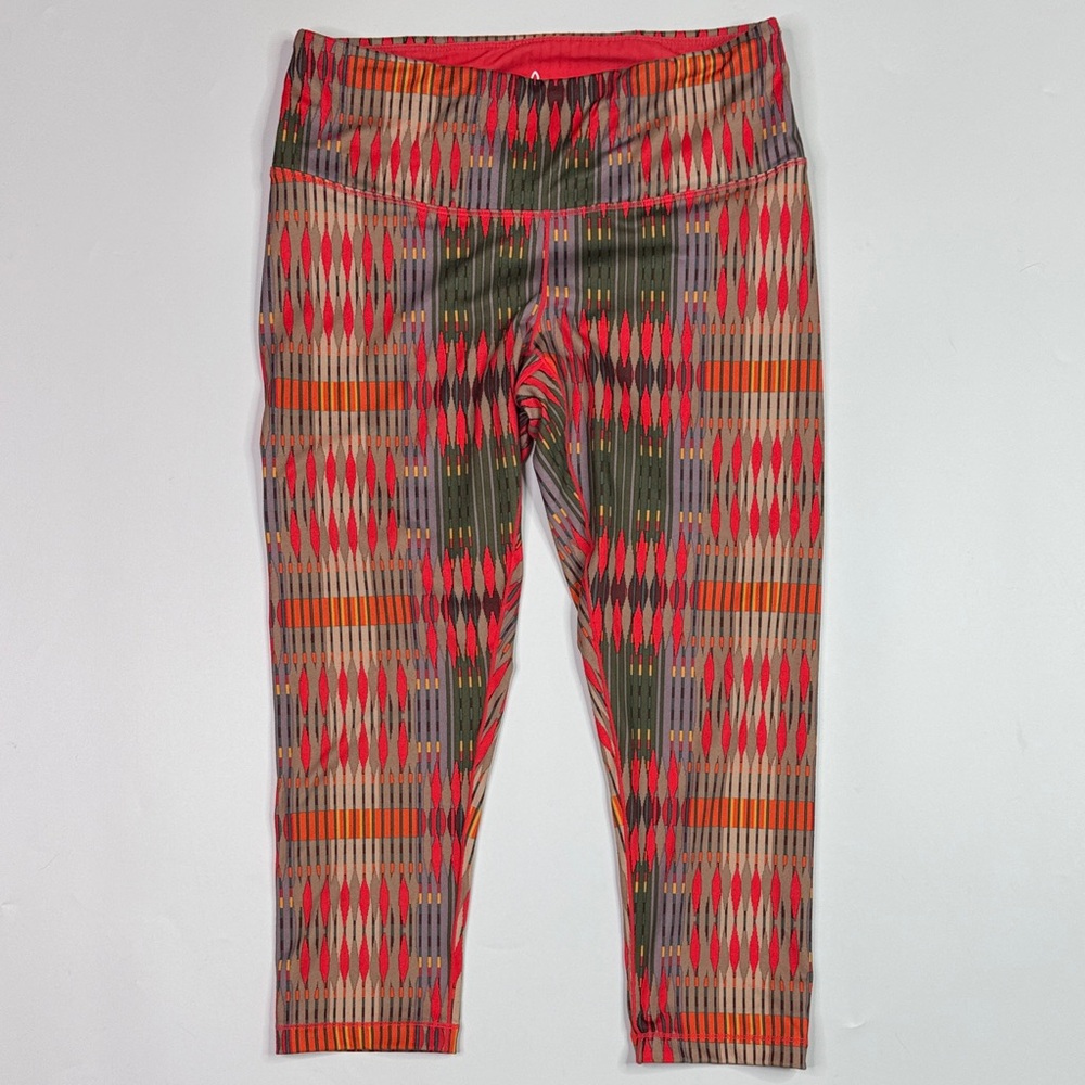 Prana Pillar Printed Capri Leggings Size Small